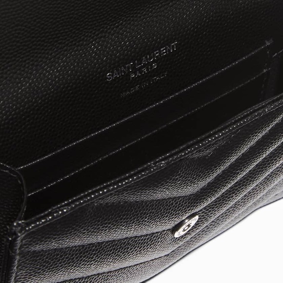 NWT Saint Laurent Monogramme Card Case V Flap - Picture 16 of 16